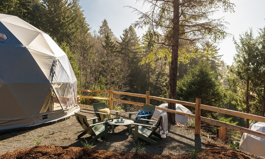 Image 6: Luxury Glamping Domes & Mirror Cabins on the Oregon coast