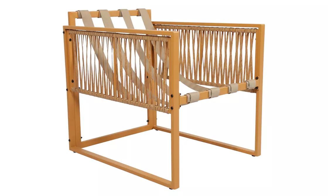 Salon de jardin Kocoon 4, 5 ou 8 places effet rotin, modèle "Forli"