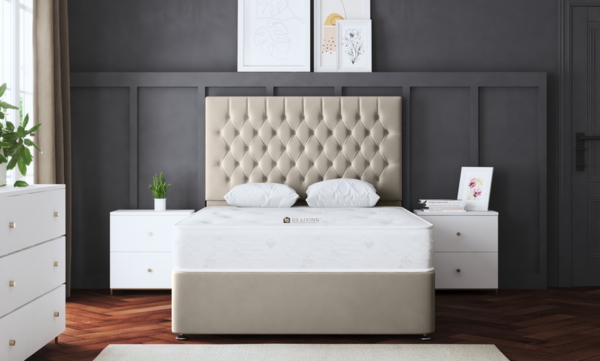 Image 2: Seraphine Chesterfield Divan Bed