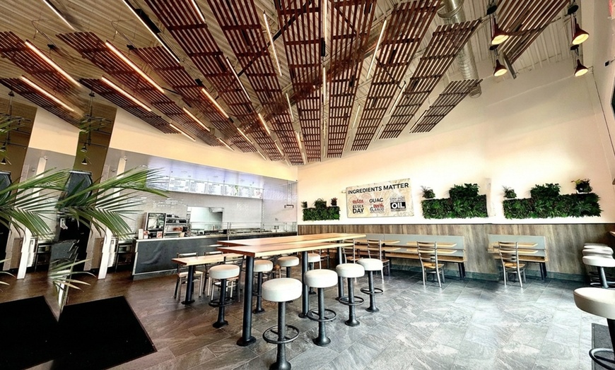 Image 8: Fresh & Customizable Mexican Grill Meals with Drinks for Up to Four