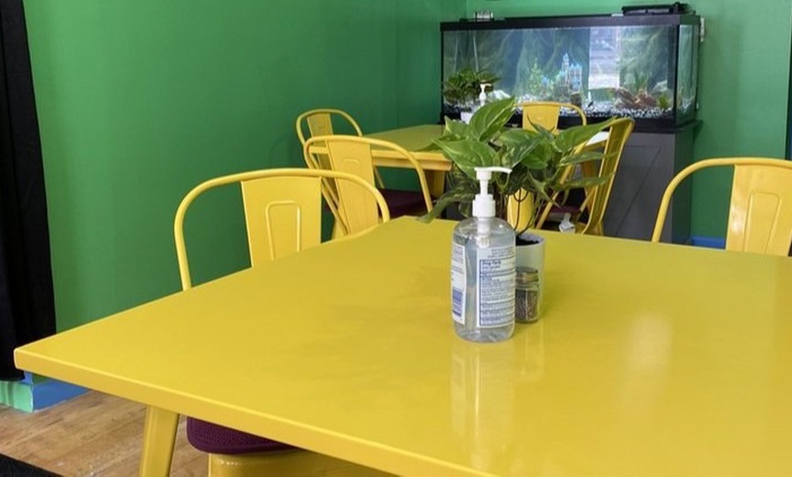 Image 5: Sip & Paint Party with Authentic Jamaican Halal Cuisine – Buffalo