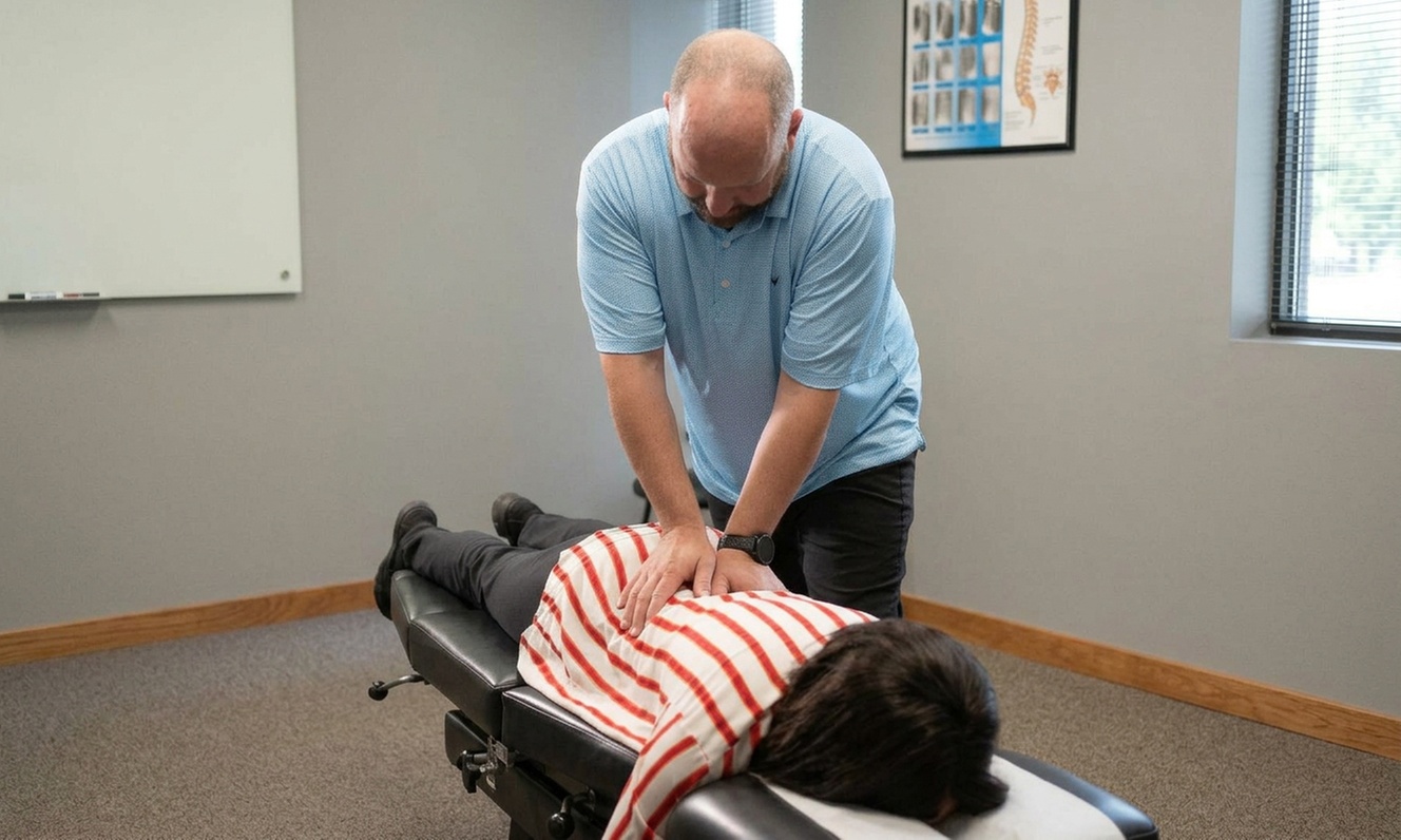 Chiropractic Evaluation with 1 or 3 Adjustments Optional Acupuncture