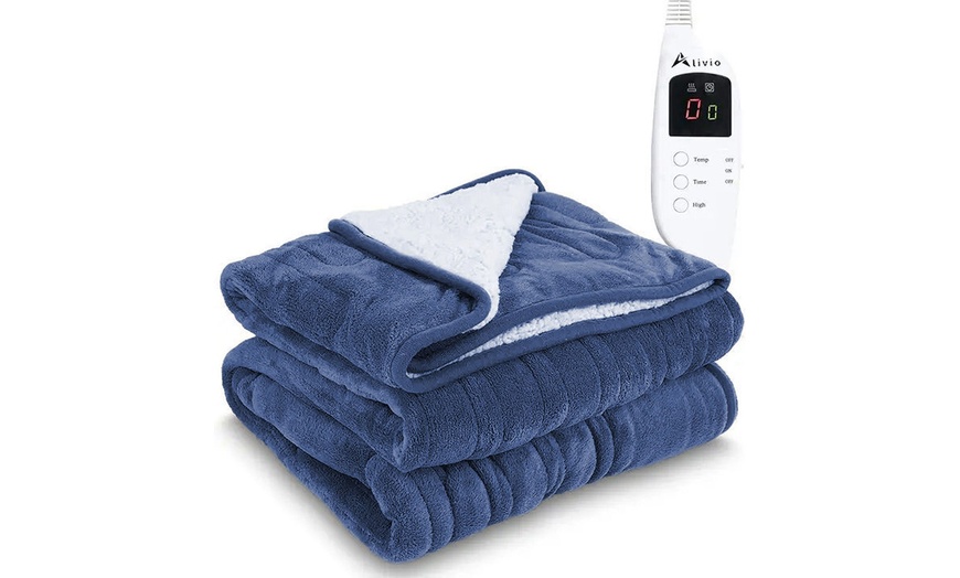 Image 3: Electric Heated Blanket