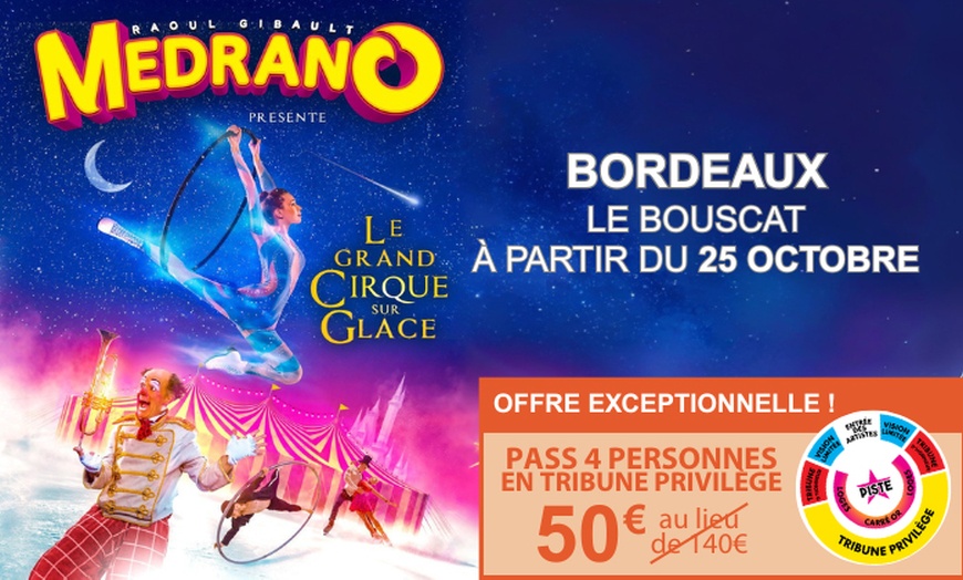 Image 1: « Le Grand Cirque sur Glace » du Grand Cirque Medrano à Bordeaux
