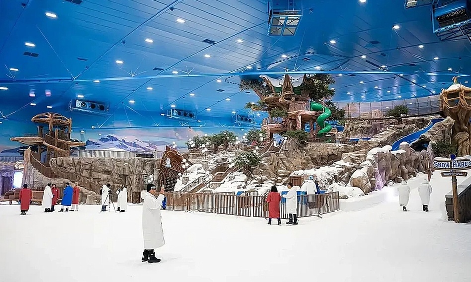 Pass For One Adult to Award-Winning Snow Park in Dubai