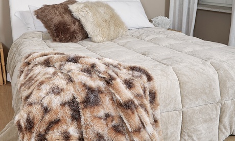 Trapunta Chelsea in ciniglia, disponibile in 3 misure e colori