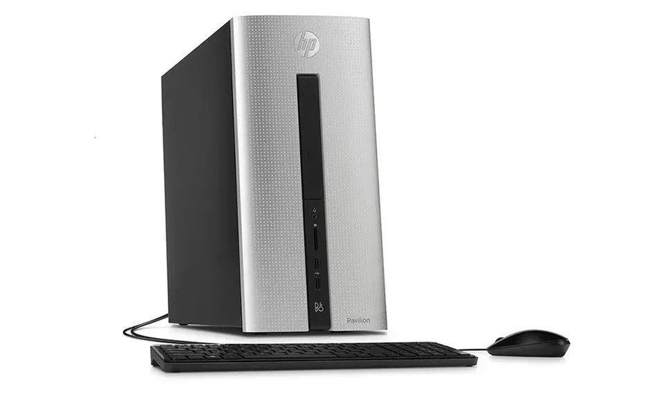 HP Pavilion Desktop PC with 3.5GHz AMD Quad-Core Processor, 8GB RAM, and 1TB Hard Drive (Manufacturer Refurbished) - Primary Image