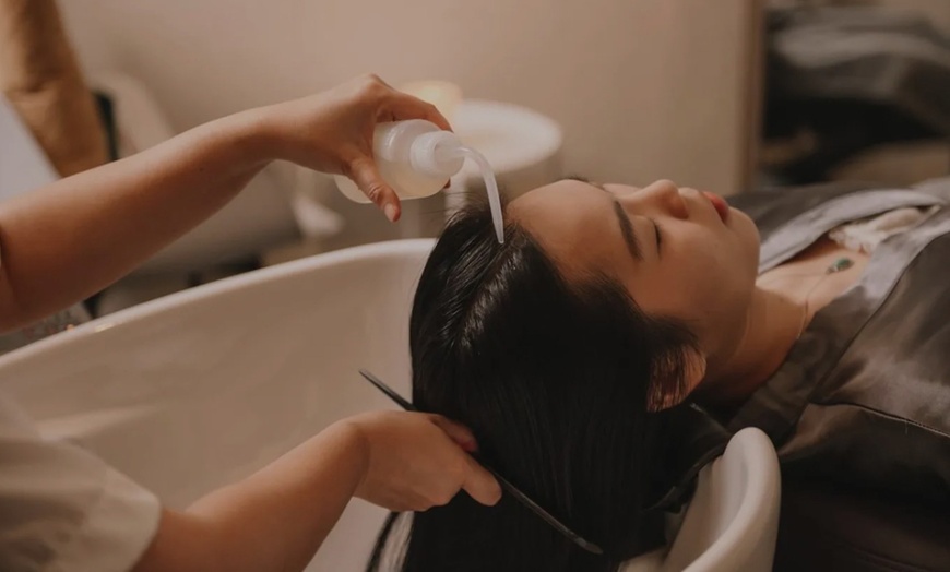 Image 3: Enjoy Scalp Care Treatment with Signature or Deluxe Facial Combo