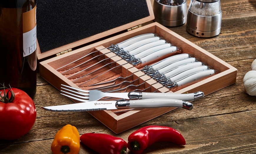 Image 10: Cooks Professional Cutlery Set