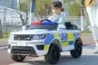 HomCom 12V Kid Electric Ride On Police Car with Remote Control - Image 3