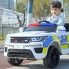 Image 3: HomCom 12V Kid Electric Ride On Police Car with Remote Control