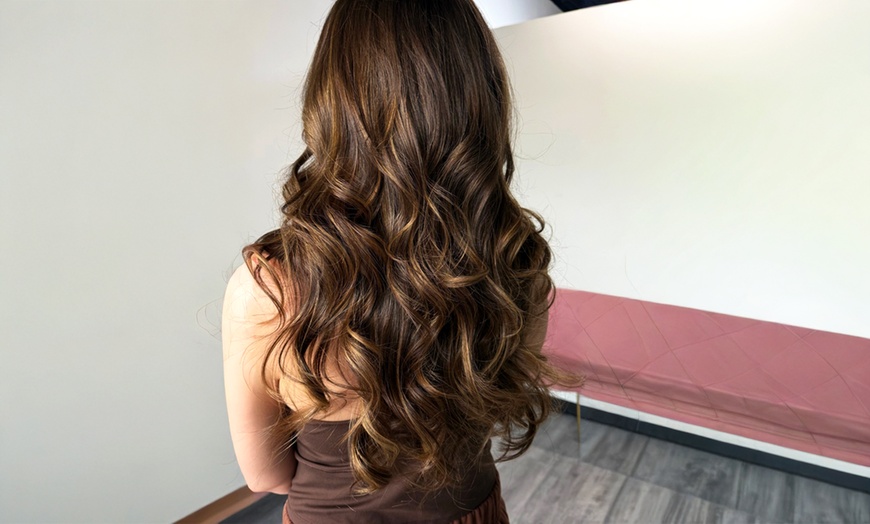 Image 2: Haircut, Deep Conditioning, Highlights, or Balayage Services 