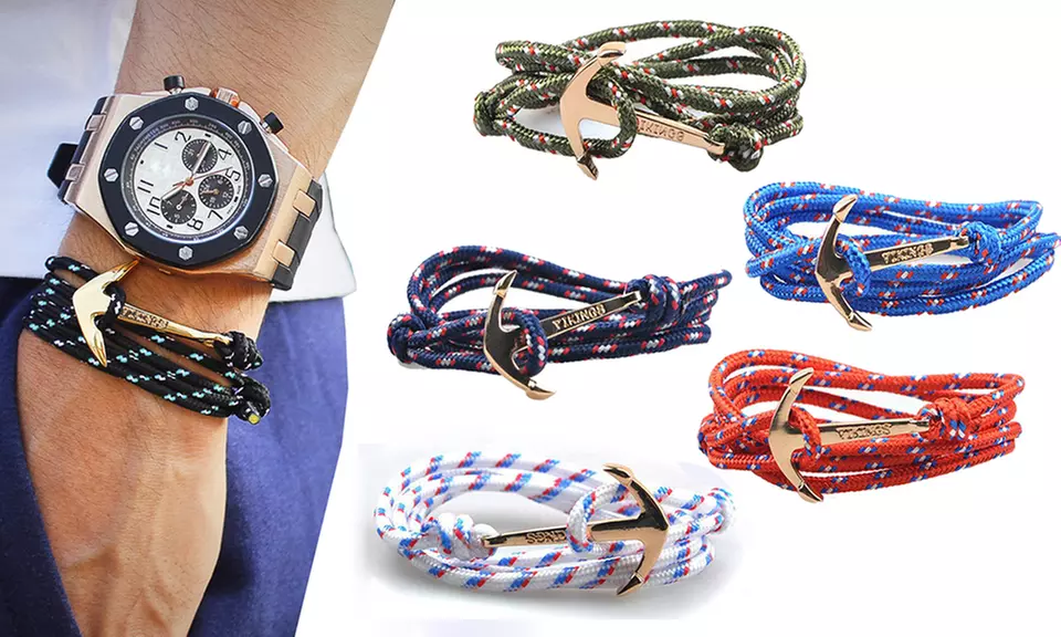 1x oder 2x Anker-Armband in der Farbe nach Wahl - Primary Image