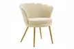 Fauteuil coquillage en velours, coloris au choix, livraison incluse - Image 6