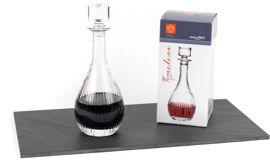 Image 6: RCR Timeless Crystal Decanter