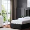Image 8: Evangeline Panel Bed with Optional Ottoman Gas Lift Storage