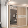 Image 1: Estonia Two Door Sliding Wardrobe