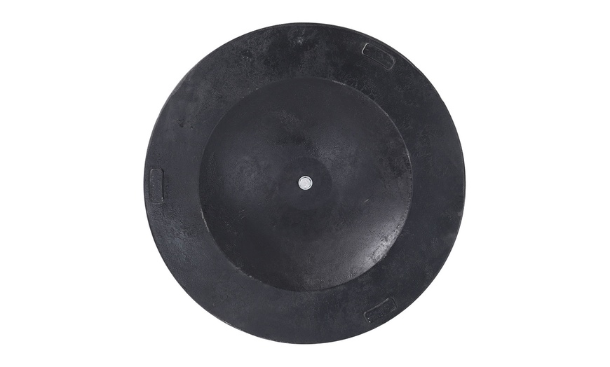 Image 25: Outdoor Large 3M Rotating Parasol with Multiple Base 