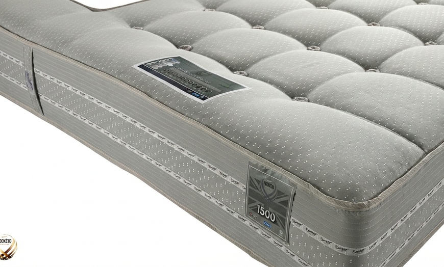 Image 5: Sareer Pocketo 1500 Pocket Sprung Mattress