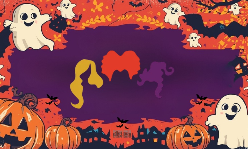 Image 3: Bounce House & Hocus Pocus UV Rave Get Your Groove w/ 1, 2 or 4 Children 