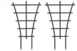 2Pcs Stackable Plant Trellis Climbing Indoor for Potted Plastic Climbing Support - Second Medium