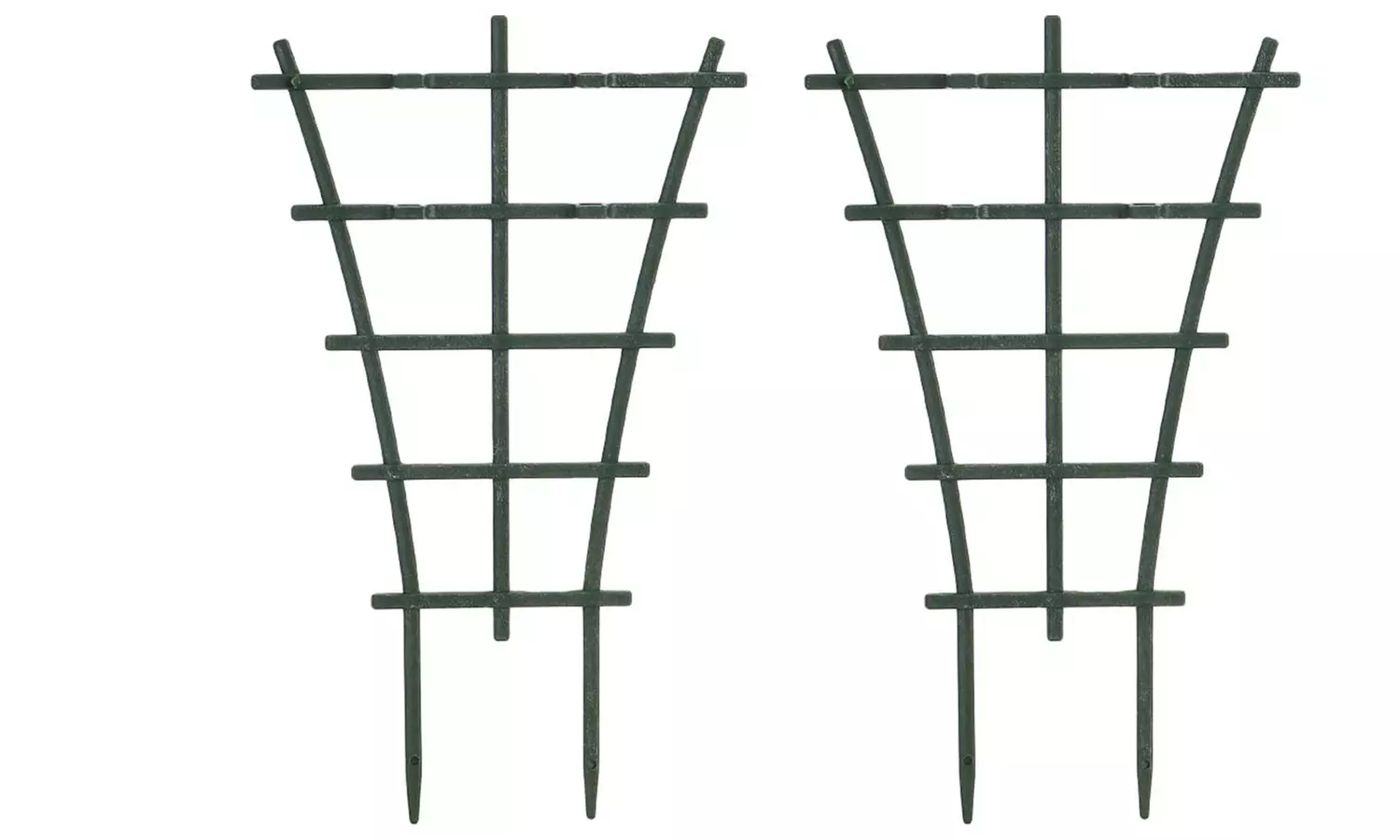 2Pcs Stackable Plant Trellis Climbing Indoor for Potted Plastic Climbing Support