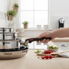Image 4: Tefal Ingenio Emotion Five Piece Stainless Steel Pan Set