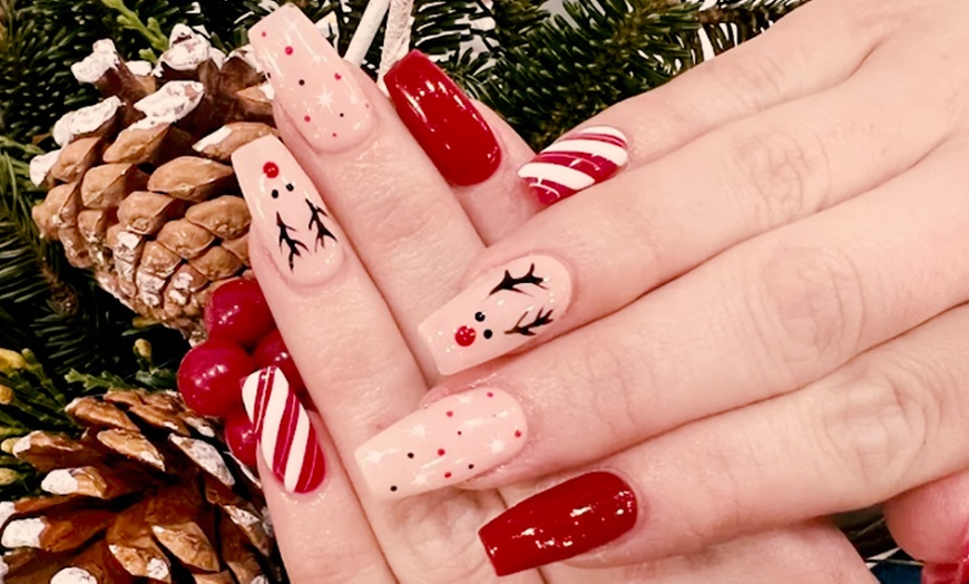 Image 5: Gel Mani-Pedi or Gel Short Acrylics with Collagen Hand Treatment