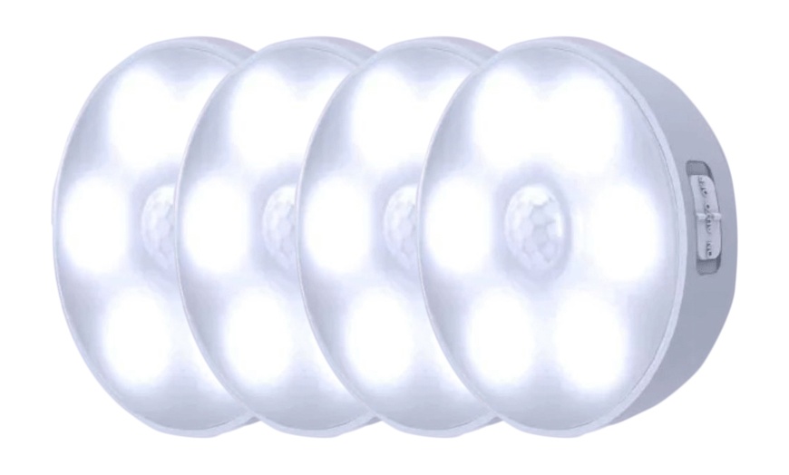 Image 7: Luz nocturna inalámbrica recargable con detección de movimiento