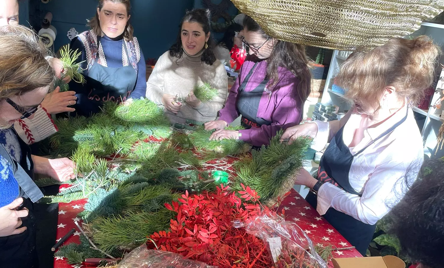 Taller creativo con flores de 2 horas para 1 o 2 personas