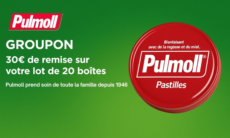 Image 1: 30 € de remise sur 2 barquettes Pulmoll original sur Bonbon France