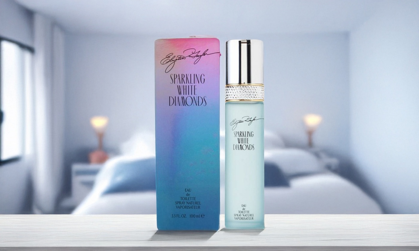 Elizabeth Taylor Sparkling White Diamonds EDT 3.3 oz For Women
