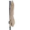 Image 11: Rotatable Square Cantilever Umbrella with Fillable Base