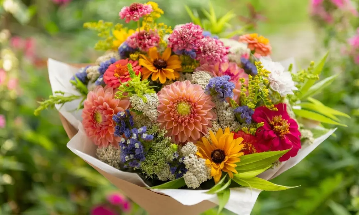 Valentine’s Day Floral Bouquets with Optional Chocolates