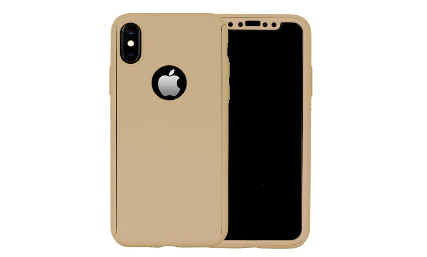 Image 8: 360 Case with Tempered Glass for iPhone