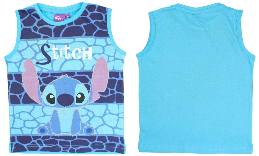 Image 7: Camiseta de tirantes de Lilo y Stitch para niños
