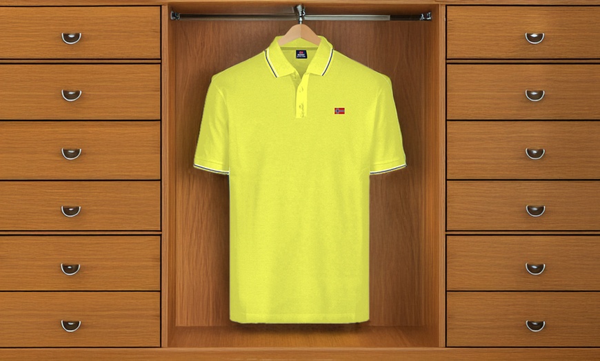 Image 2: 3er-Set Norway Baumwoll-Polos für Herren