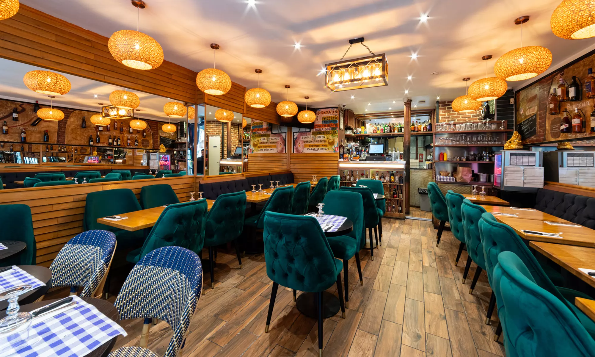 Menu en 2 ou 3 services au restaurant Chez Milo