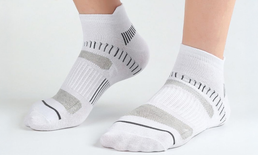 Image 6: 1 oder 6 Paare Sport-Knöchel-Socken für Damen oder Herren