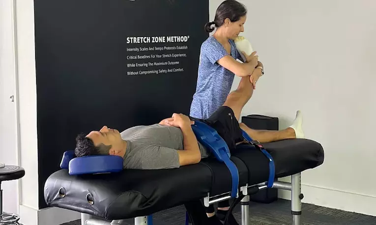 Boost Mobility with One or Two 30 or 60-Minute Assisted Stretch Sessions at Stretch Zone Weston (Up to 60% Off) - Second Medium