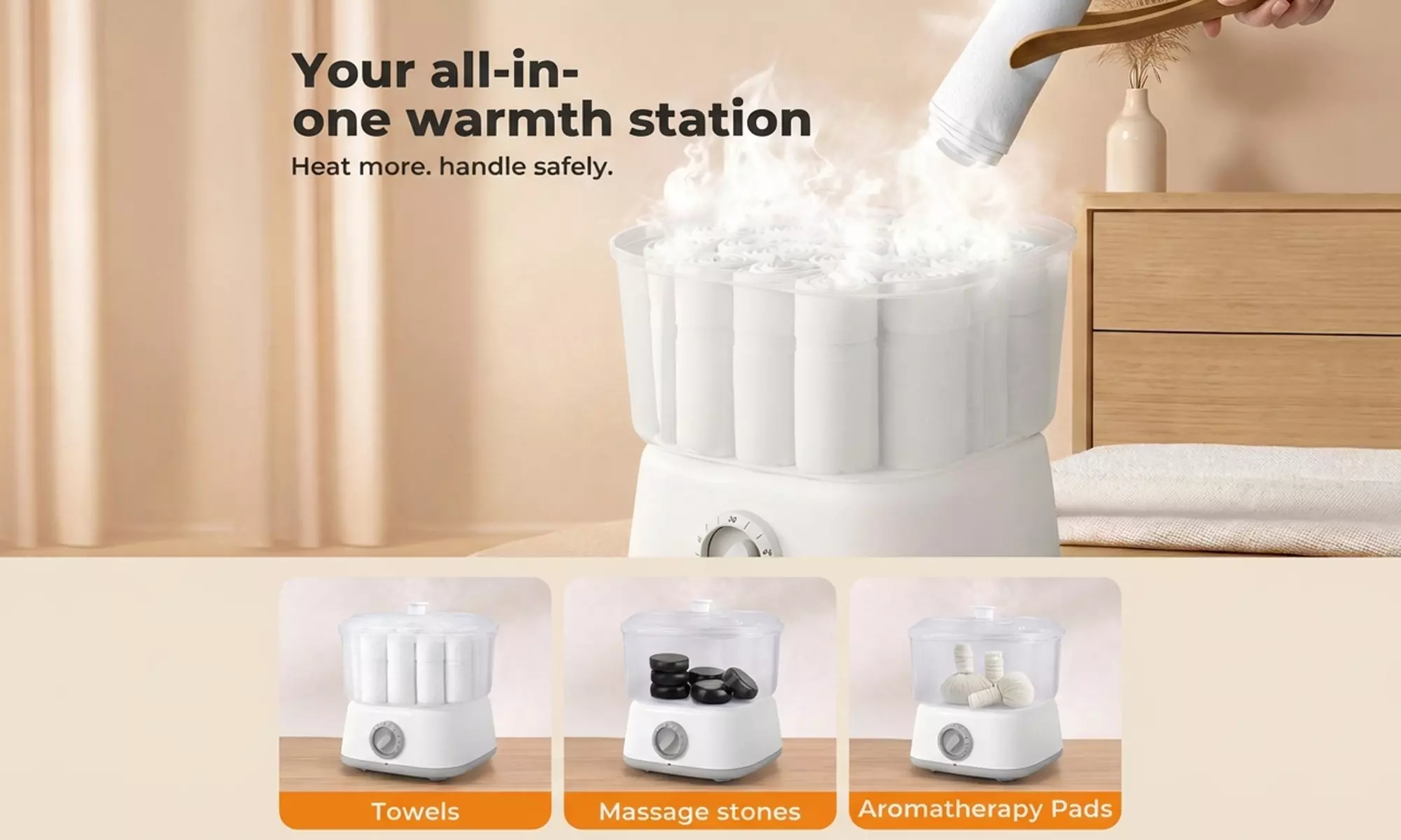 Spector 3L Hot Towel Steamer