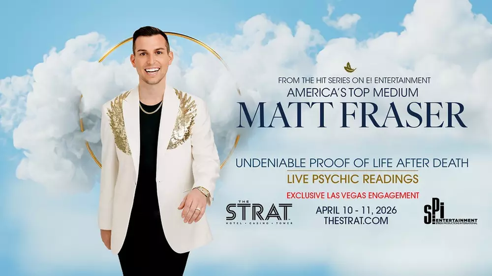 Matt Fraser - Psychic Medium at The Strat (April 10-11, 2026) - Primary Image
