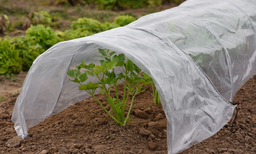 Image 3: Garden Grow Greenhouse Tunnel