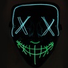 Image 5: Halloween LED Purge Mask Light Up Funny Masks