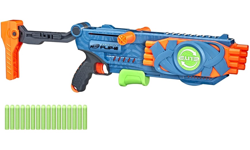 Image 5: Nerf Elite 2.0 Flipshots Flip-16 Blaster