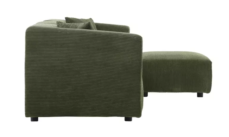 Canapé modulable Kocoon 3 places avec son pouf
