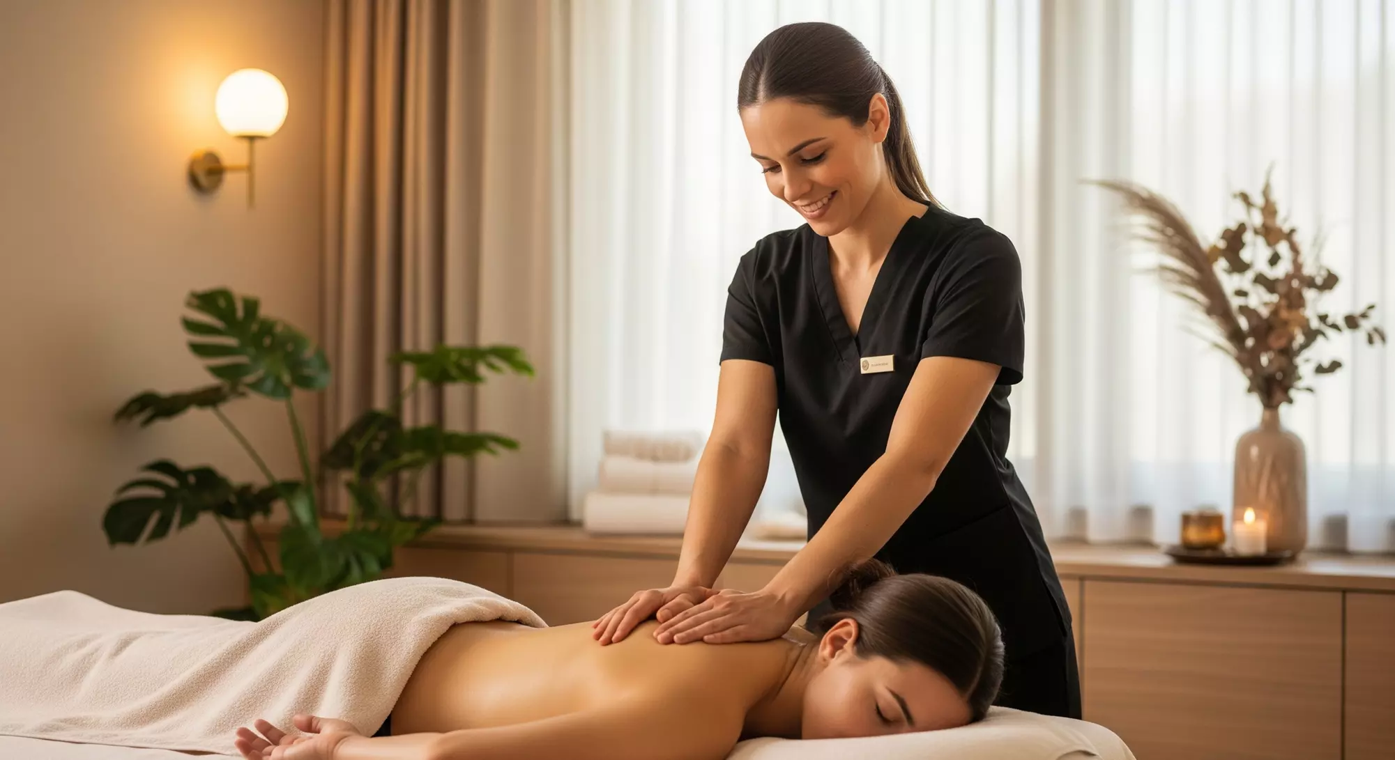 60 Min. Aromaöl- oder klassische Ganzkörpermassage für 1 Person