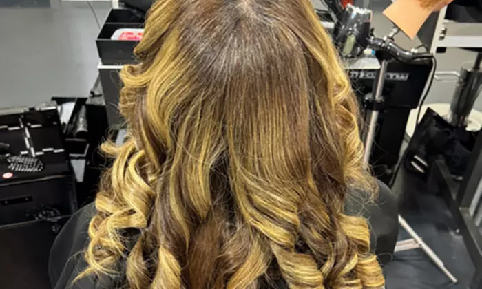 Root Touch Up or Partial Highlights or One or Two Sessions of Blowout