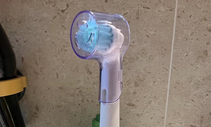 Image 4: 6Pcs Toothbrush Head Covers