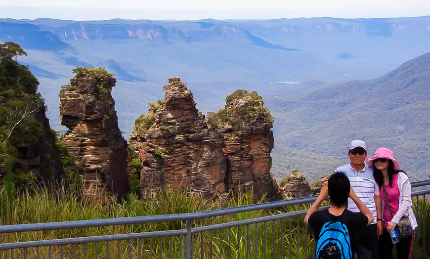 Image 2: Blue Mountains or Hunter Valley Tour: Wildlife, Wine & Scenic Wonders!